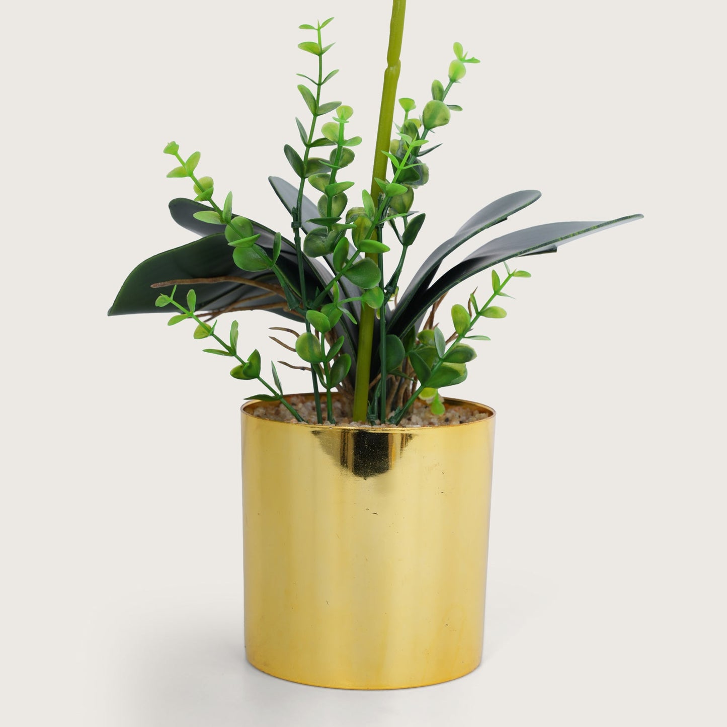 Artificial Green Plant with Pot - Green
