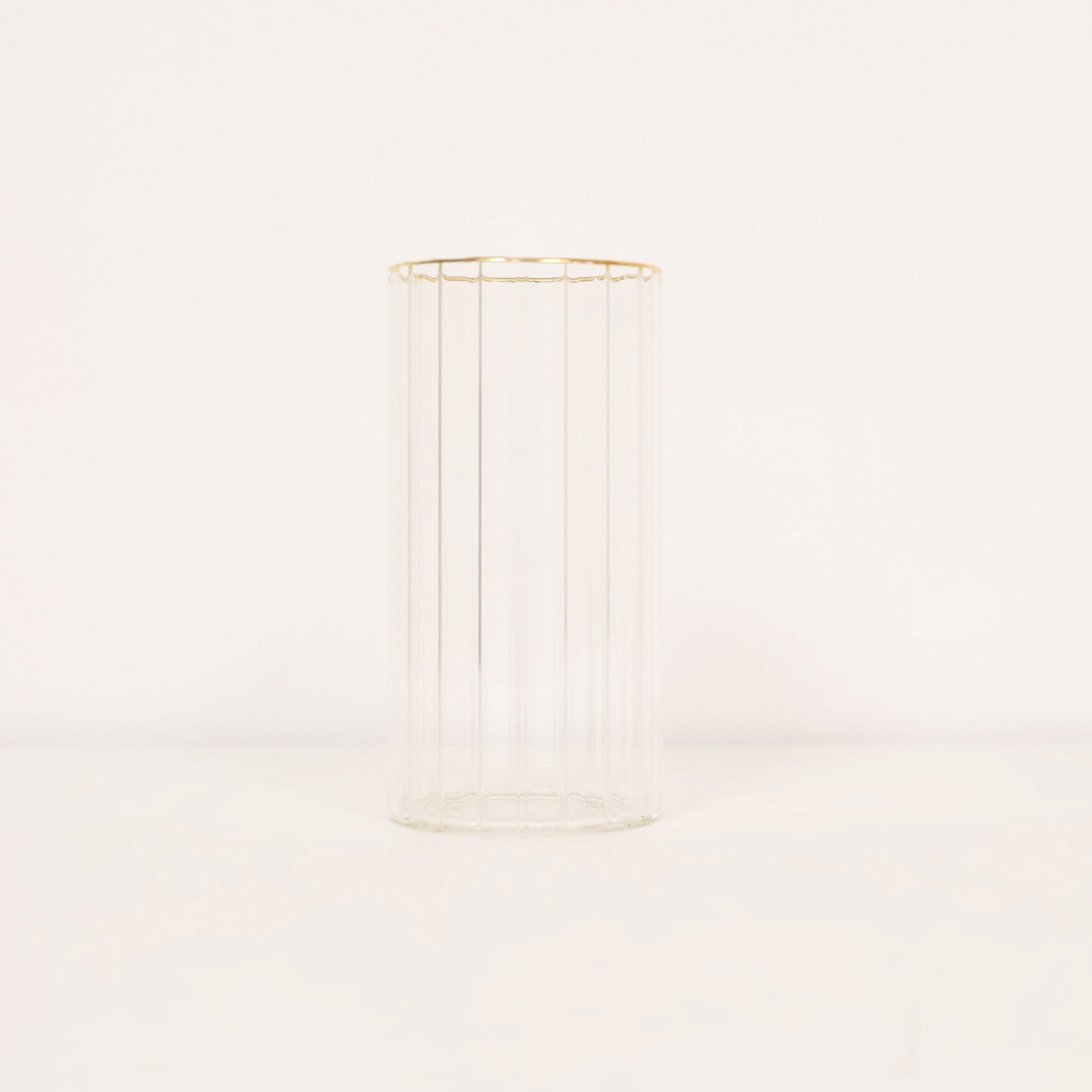 Fluted Glass Vase