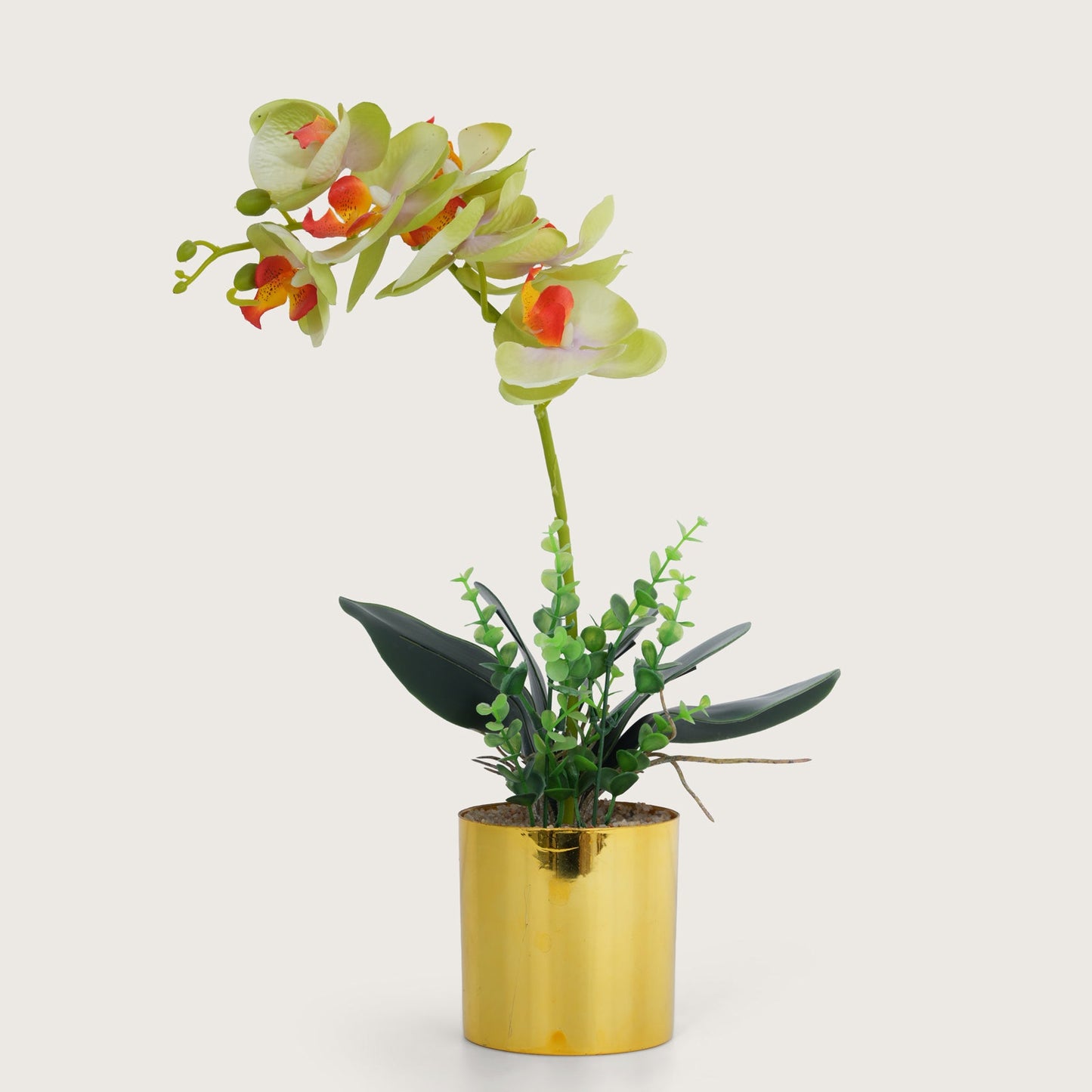 Artificial  Green Plant with Pot - Green