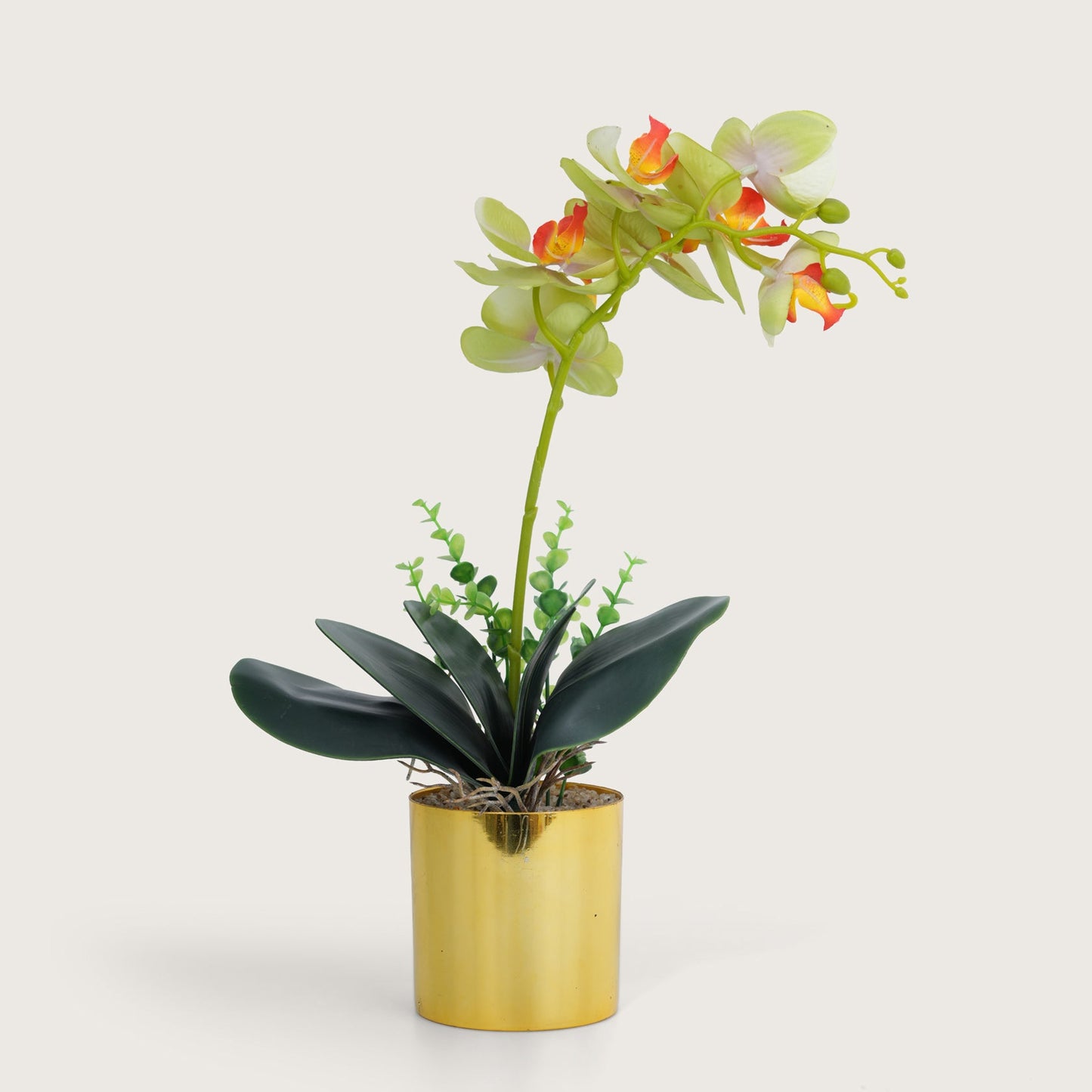 Artificial  Green Plant with Pot - Green