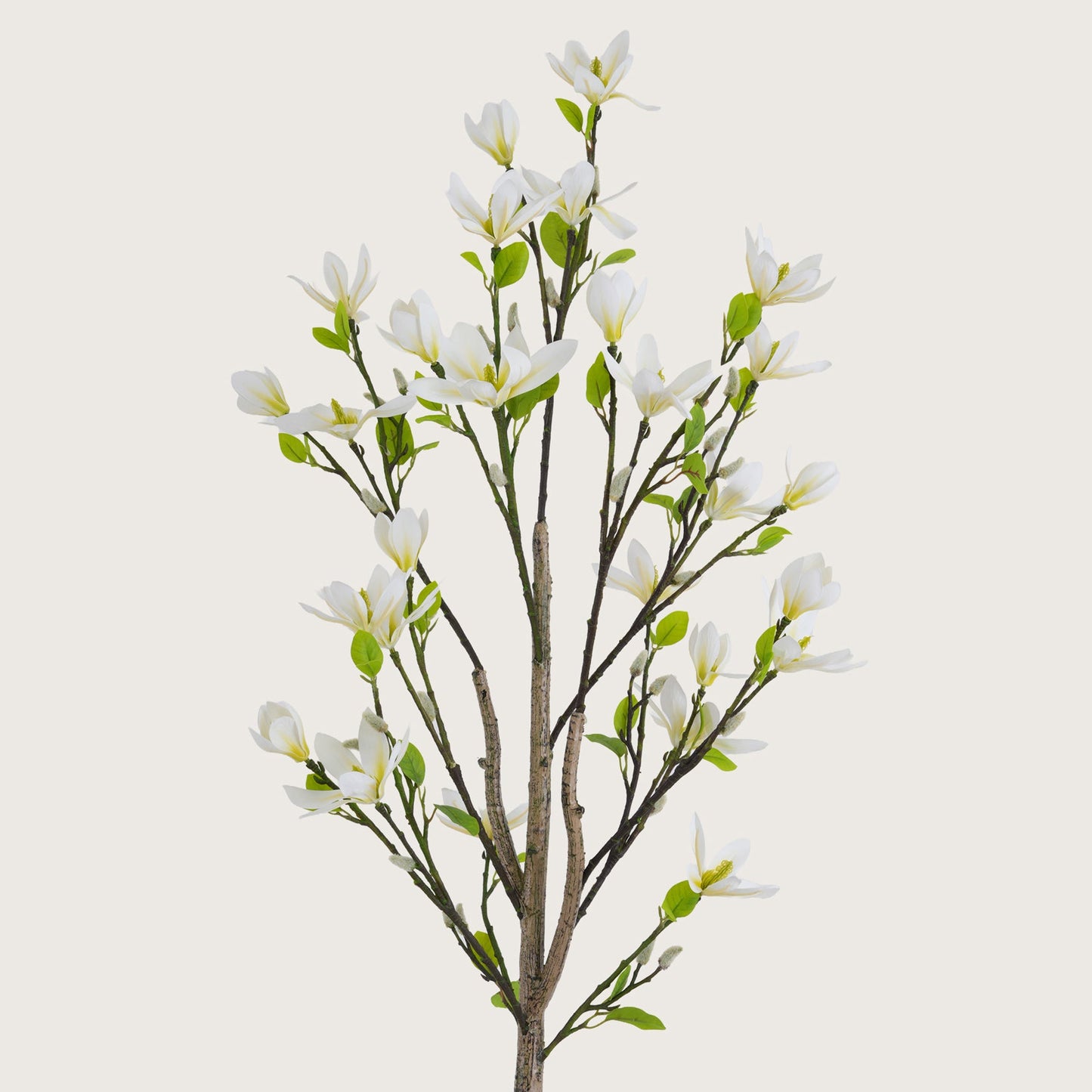 Artificial Slimline White Blossom Tree - Indoor Floor Plant