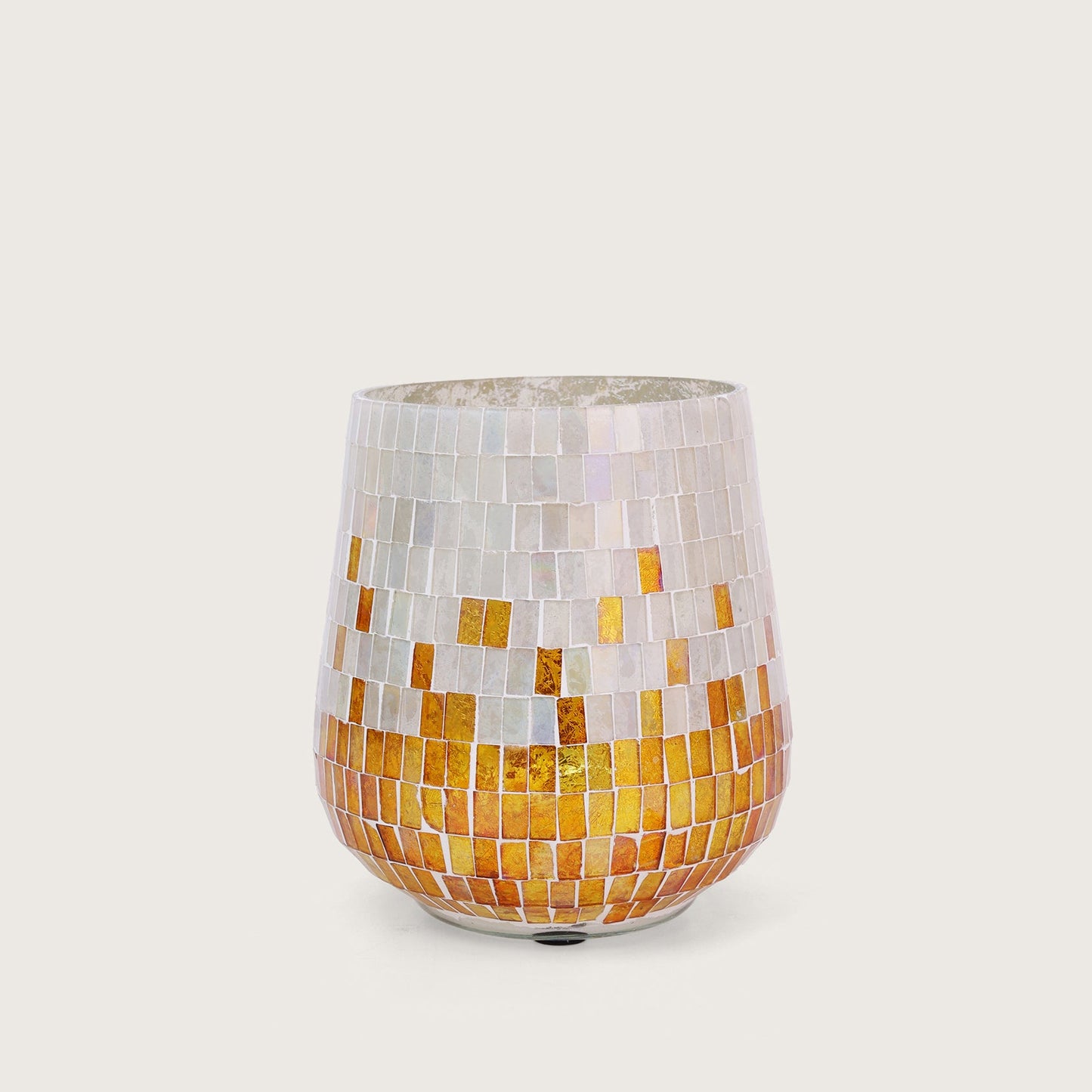 Mosaic Hurricane Vase - Medium
