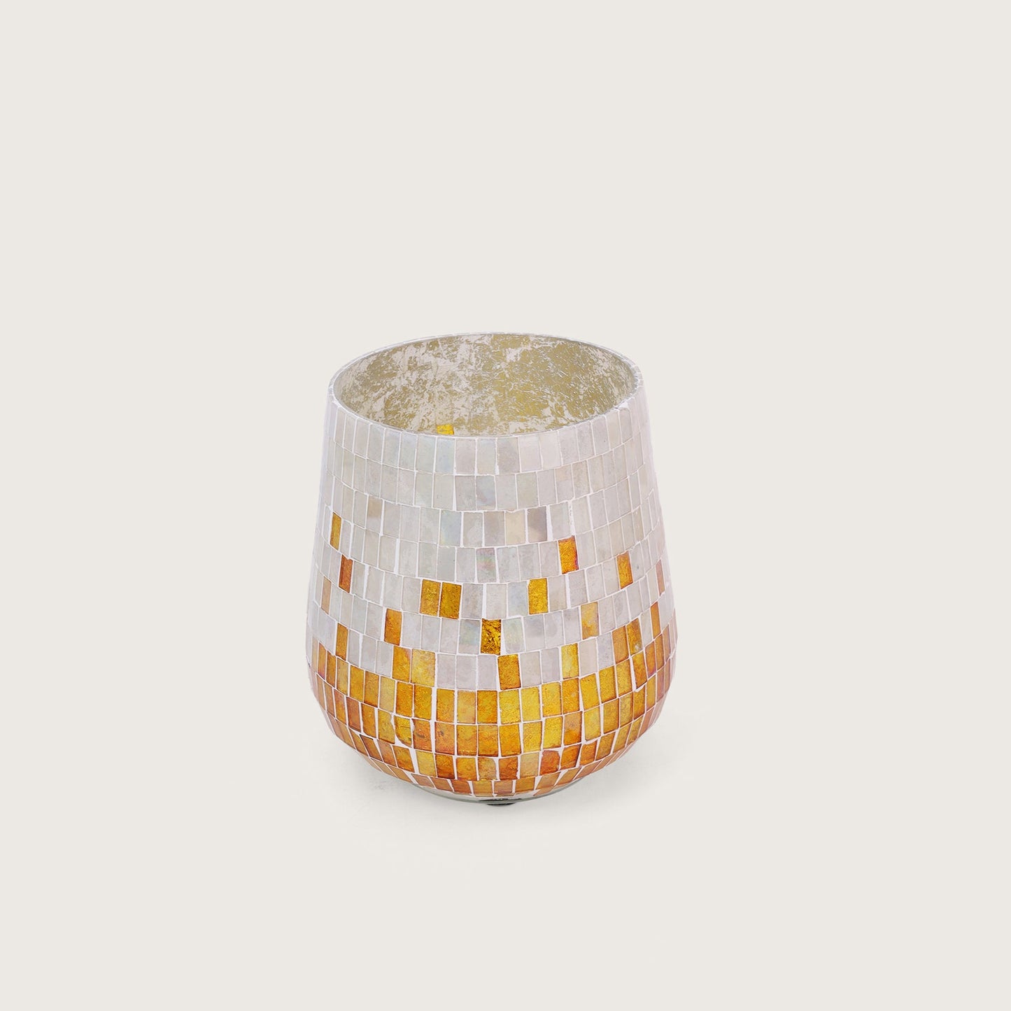 Mosaic Hurricane Vase - Medium